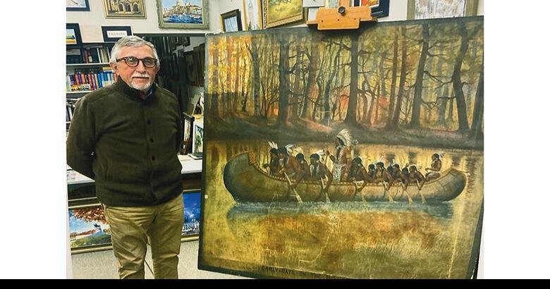 Historical painting from 1914 moved to Kimmswick museum | Local News