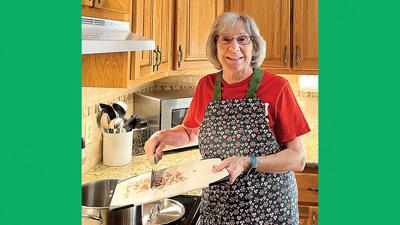 Linda Martin whips up something delicious in her Hillsboro kitchen