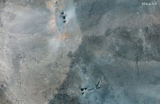 US strikes in June left craters at Iran's Fordo uranium enrichment site after