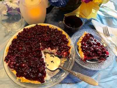 My Leader Yummy – Blueberry Cheesecake Pie