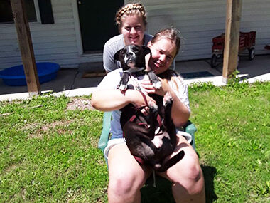 Carbery girls and Daisy