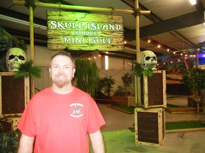 Pirate Pete's co-owner Tony Dunn inside the new amusement center in Pevely.