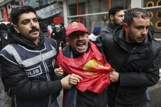 Police arrested hundreds of demonstrators