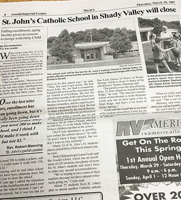 Looking back to 10 years ago this week