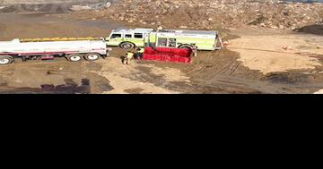 Mulch fire north of Arnold causes hazy conditions - Vimarsana News