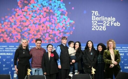 The cast and crew of the opening film 'No Good Men' met the press in Berlin