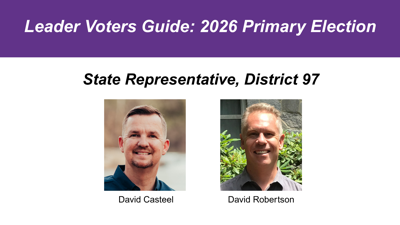 Voters guide: 2026 Primary election state rep. dist. 97