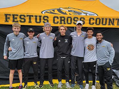 Festus boys cross country districts 2021