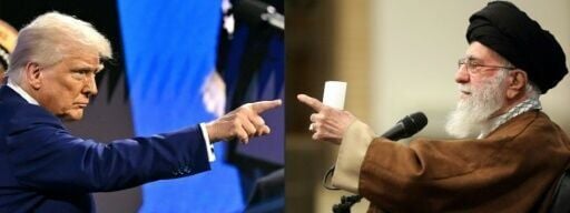 US President Donald Trump and Iran's Supreme Leader Ayatollah Ali Khamenei