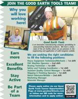 Good Earth Tools Job Fair 2021