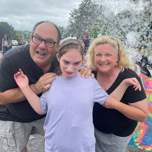 Joe and Renee Eickmeier with Erin.