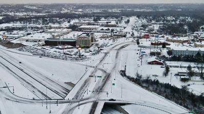 Arnold Police posted this picture of the I-55 and Hwy. 141 interchange on the morning of Jan. 6.