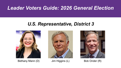 Voters Guide: U.S. Congress District 3