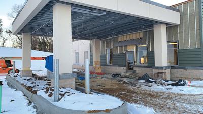 This photo, taken on Jan. 16, shows a drive-up testing laboratory area that is part of the new Hillsboro facility.