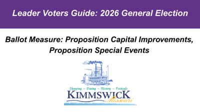 April 2026 election: Kimmswick ballot measures
