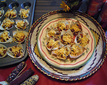 Mini Salsa Baskets