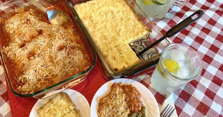 My Leader Yummy: Parmesan Chicken Casserole and Lemon Cheese Bars