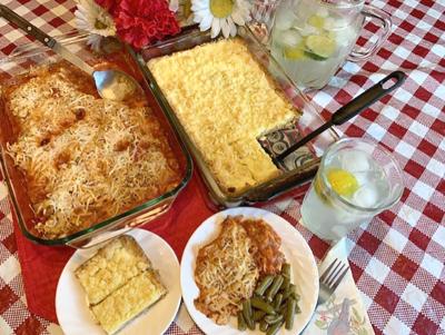 My Leader Yummy: Parmesan Chicken Casserole and Lemon Cheese Bars