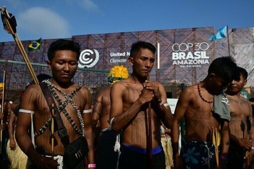 Indigenous protesters blocked the COP30 entrance during the talks