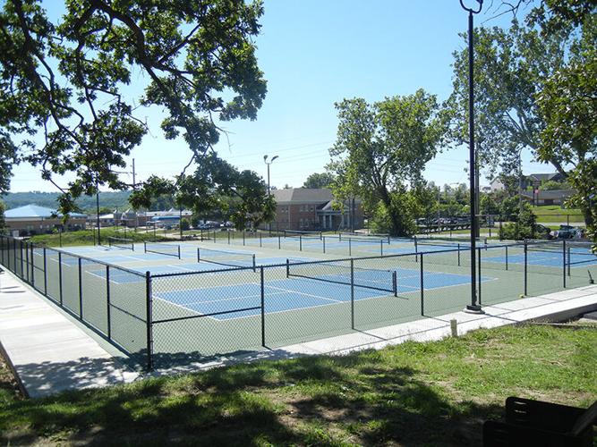 The pickleball tournament will take place on Jokerst Park’s brand new courts.