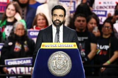 Mamdani said New York authorities had filled 100,000 potholes since January