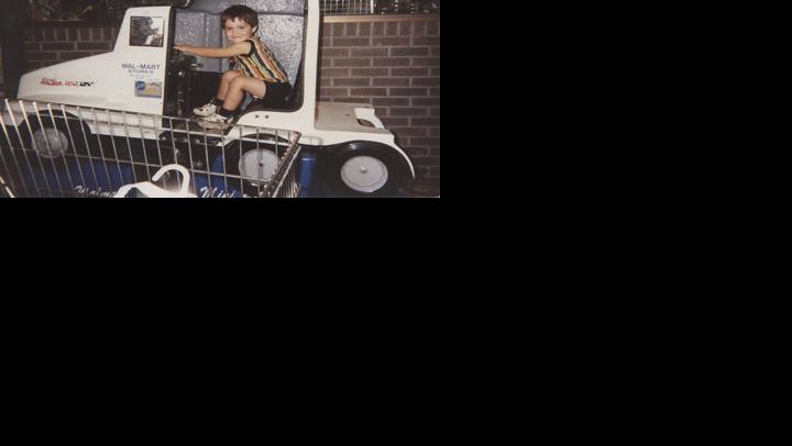 The late Rosemary Graham of Hillsboro won first place last year with a photo she took in 1995 of her grandson, Nick, at the De Soto Walmart.