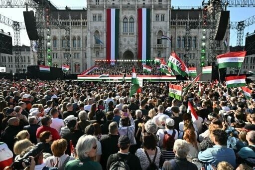 Orban has sought to portray opposition leader Magyar as a 'puppet' of Brussels and Kyiv