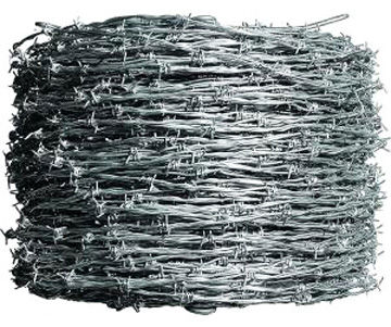 spool of barbed wire