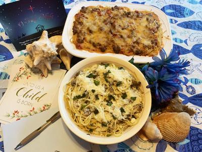 Baked Spaghetti, Spaghetti with White Clam Sauce