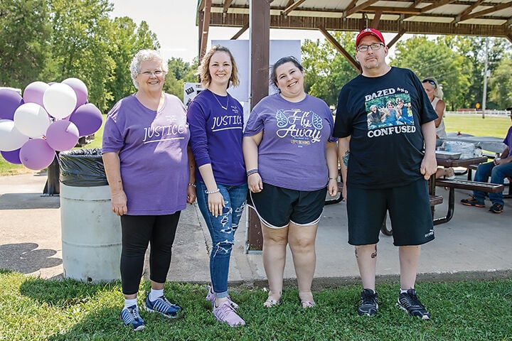 Family and friends gather in Festus to remember the missing Amanda Jones.