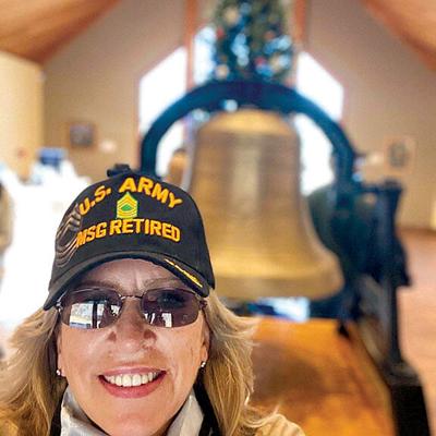 Tweedy during a 2021 visit to Missouri’s Veterans National Memorial in Perryville.