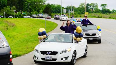 St. Pius X High School began holding a senior class parade in 2020 because of the COVID-19 pandemic.