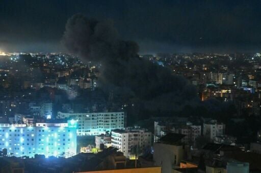 Israel continued to launch strikes against the Lebanese capital, Beirut