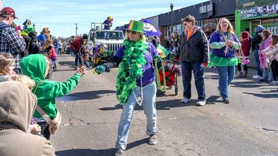 The second Twin City Mardi Gras Parade along Crystal City Bailey Road-Festus Main Street kicks off at noon Saturday, Feb. 14.