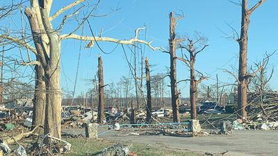 destruction of Tiptonville, Tenn.
