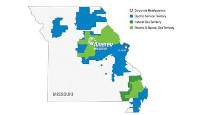 Ameren Missouri supplies power to approximately 1.3 million electric and 135,000 natural gas customers in central and eastern Missouri.