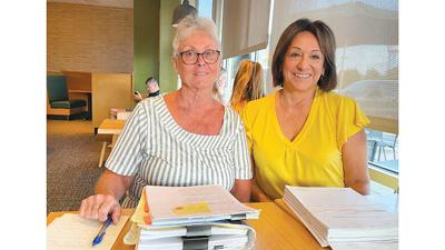 From left, Brenda Pigg, a former Hematite plant employee, and Debbie Jordan, the widow of Gene Jordan who worked at Hematite, have worked to file a Special Exposure Cohort petition in hopes of providing compensation and medical care to all former Hemati...