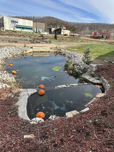 Vandal destroys holiday spirit at House Springs pond Dec. 13