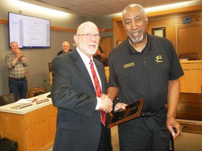 Gary Underwood is honored