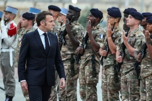 France's President Emmanuel Macron is in the United Arab Emirates as part of a traditional Christmas-time visit to troops overseas