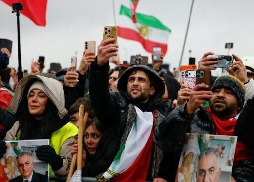 Demonstrators gathered in the Bavarian city as world leaders flocked to the Munich Security Conference