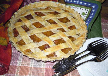 Peach and Apricot Pie