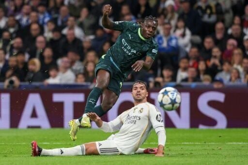 Manchester City won away to Real Madrid when the teams met during the league phase