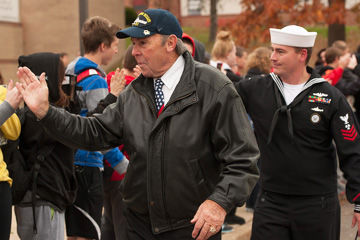 Gary Penrod at Arnold Veterans Day event