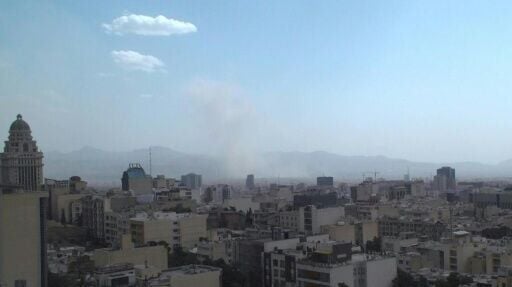 Smoke rises over Tehran after the United States and Israel launched strikes on Iran