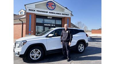 Rock Township Ambulance District Division Chief Nick Farrel is overseeing the district’s recently started Mobile Integrated Health program, which offers in-home healthcare visits to district residents.