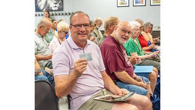 The West Side Senior Expo will feature two bingo sessions with plenty of chances to win gift cards and other prizes. Mike Juelfs of Imperial won a prize at last year’s expo.
