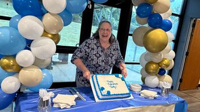 Betty McKim celebrated her retirement from Pony Bird on Sept. 17 with dozens of staff and former staff members, friends and family.