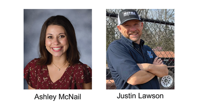 Ashley McNail and Justin Lawson