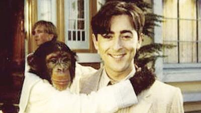 Alan Cumming with Tonka.